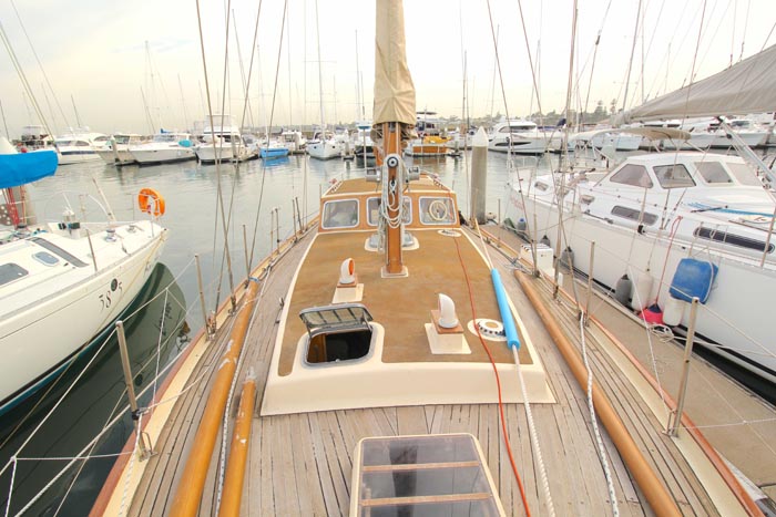 Custom Timber 42ft Pilot House Yacht 5